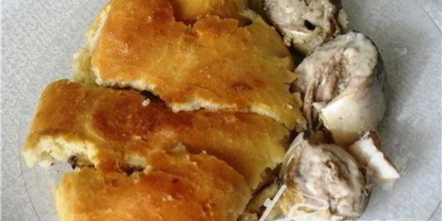 рыба, запеченная в дрожжевом тесте