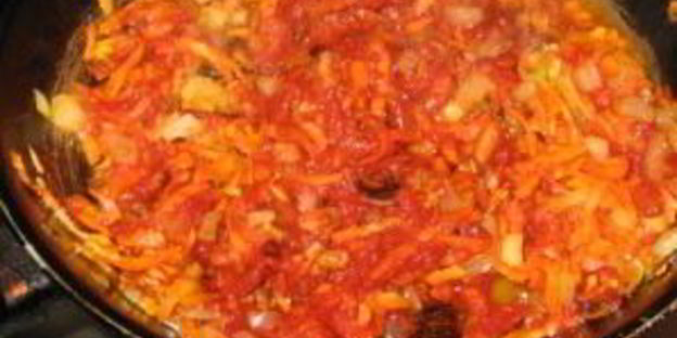 скумбрия с морковью