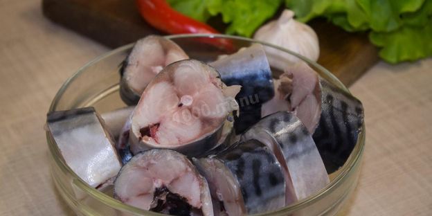 скумбрия в горчичном соусе запеченная