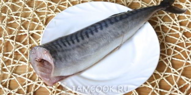 скумбрия в луковой шелухе за 3 минуты