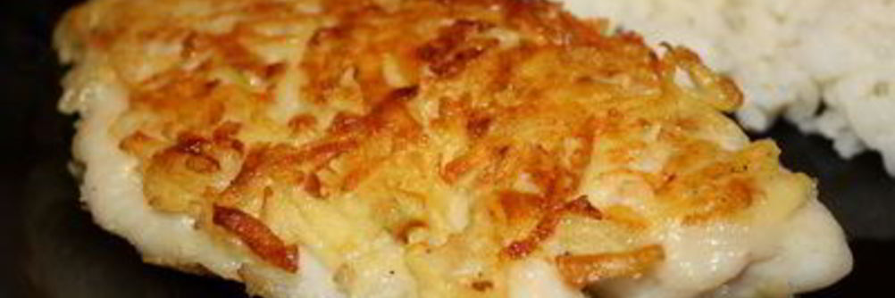 Тилапия в хрустящей картофельной корочке