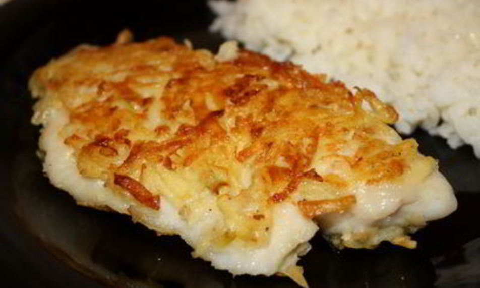 Рецепт тилапии в хрустящей картофельной корочке