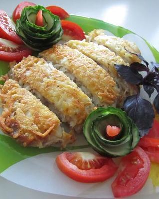 Тилапия в шубке