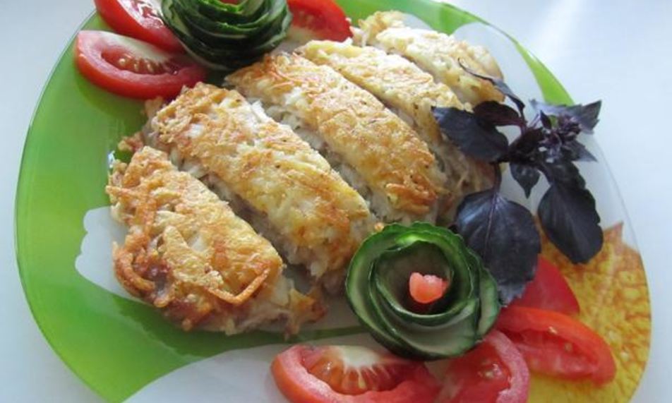 Рецепт тилапии в шубке