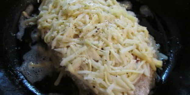 тилапия в шубке