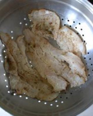 Треска на пару