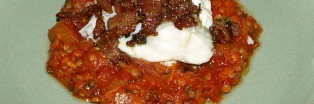 Треска с беконом