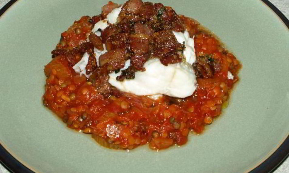 Рецепт трески с беконом