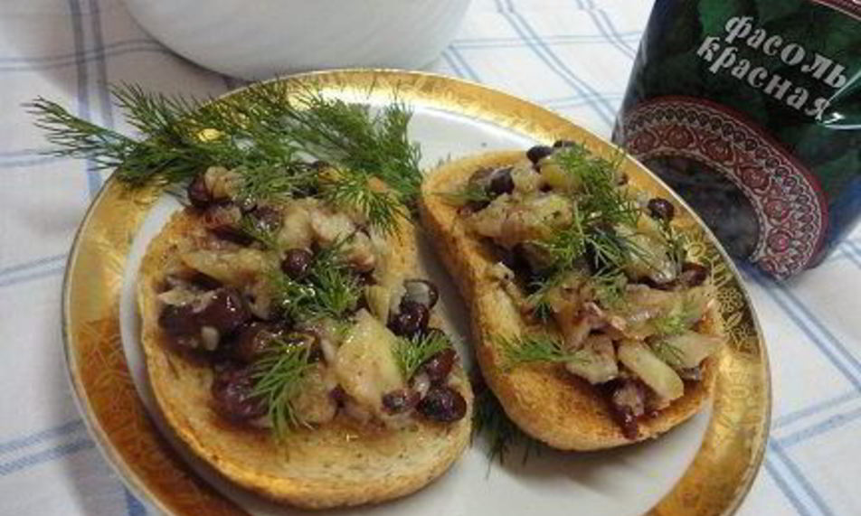 Рецепт трески с фасолью