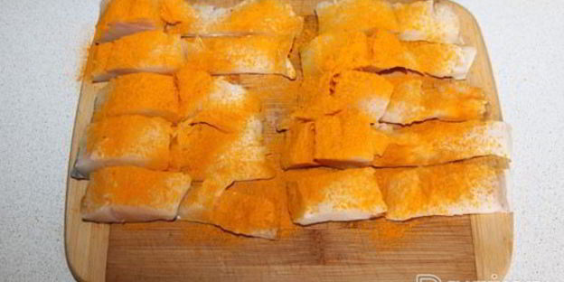 треска в кляре по-индийски