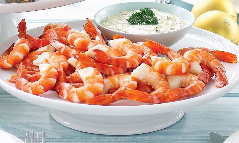 Рецепт варенных королевских креветок
