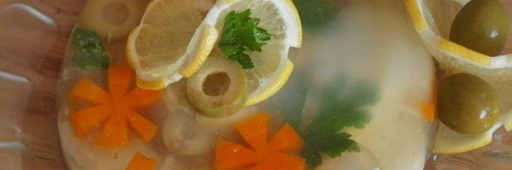 Заливной судак