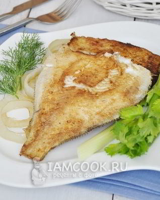 Жареная камбала