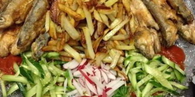 жареная корюшка