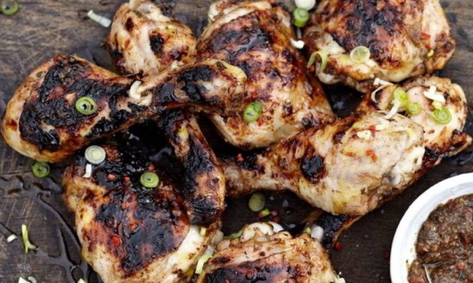 Рецепт быстрого куриного шашлыка, маринованного в ромовой заправке