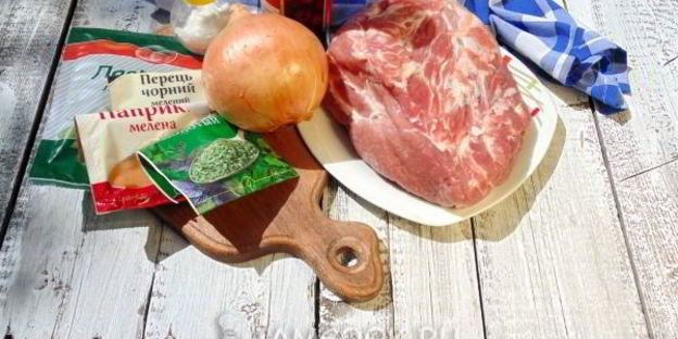 грузинский шашлык