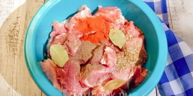 грузинский шашлык