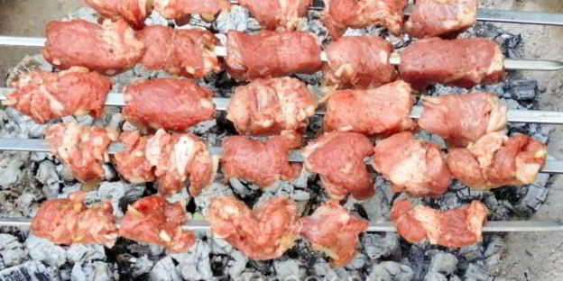 грузинский шашлык