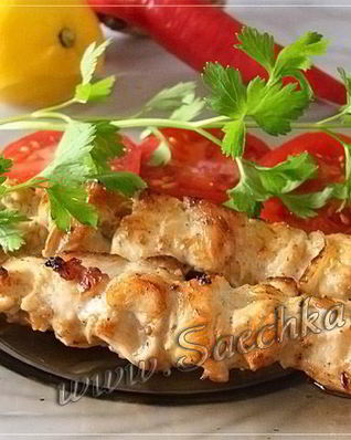 Куриный шашлык