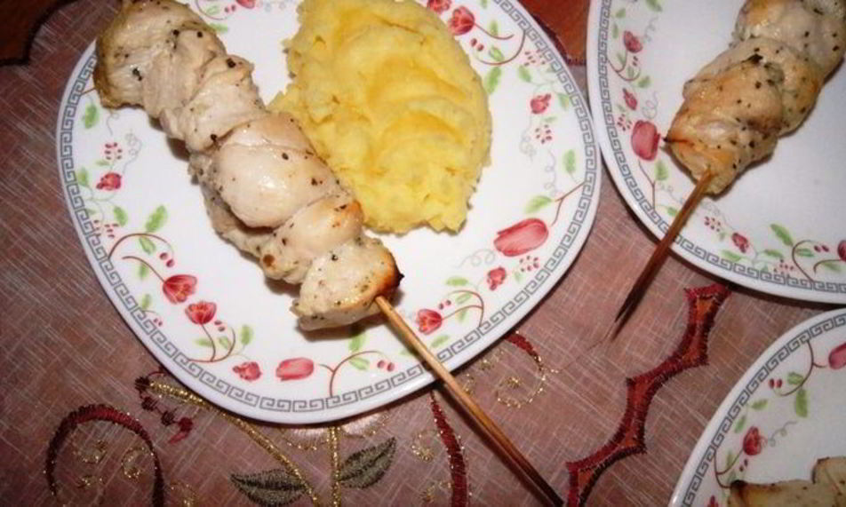 Рецепт куриных шашлычков в ананасовом маринаде
