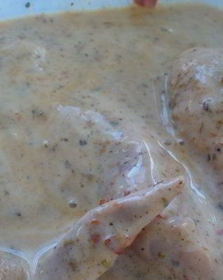 Маринад для куриного шашлыка на кефире