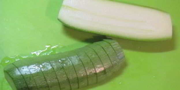 рыбные шашлычки с овощами