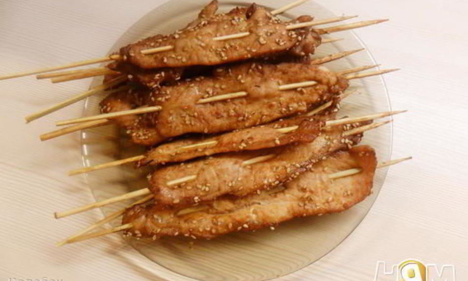 Рецепт шашлычков по-китайски