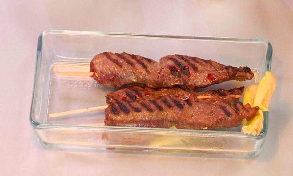 Рецепт шашлычка из говядины в соевом соусе