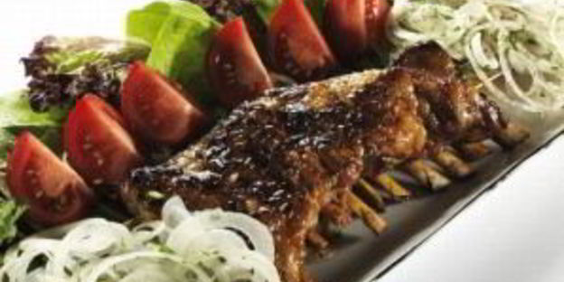 шашлык из бараньих ребрышек