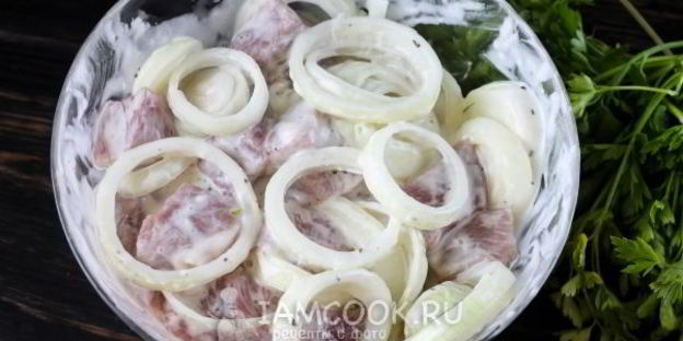 шашлык из карбоната