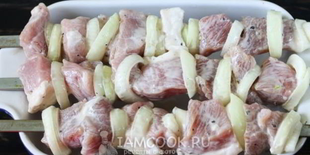 шашлык из карбоната