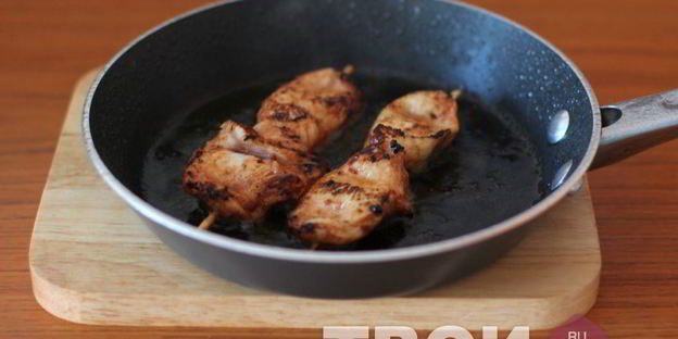 шашлык из куриного филе