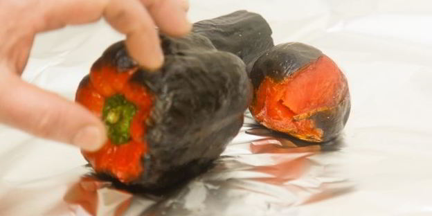 шашлык из курицы с овощами