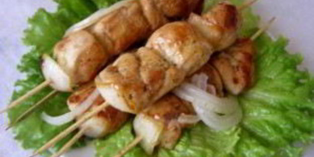 шашлык из курицы в мультиварке