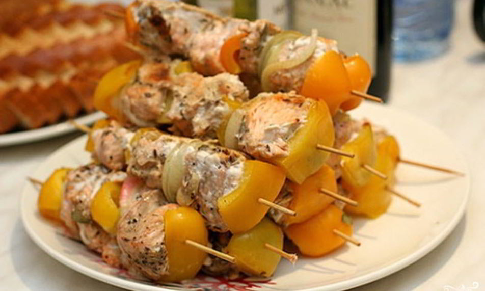 Рецепт шашлыка из осетра