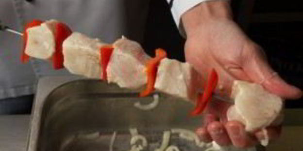 шашлык из осетра