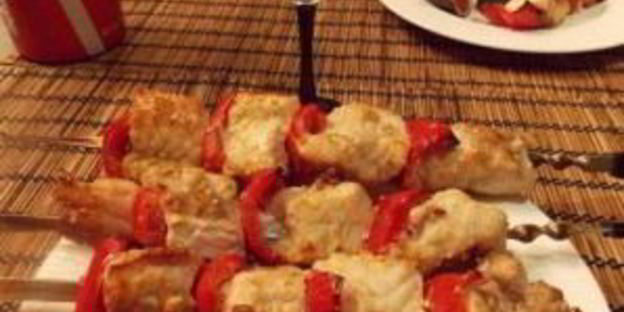 шашлык из осетра