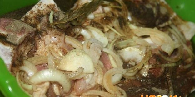 шашлык из ребрышек