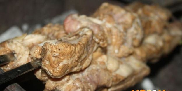 шашлык из ребрышек