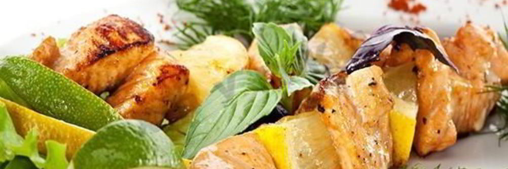 Шашлык из семги