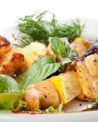 Шашлык из семги