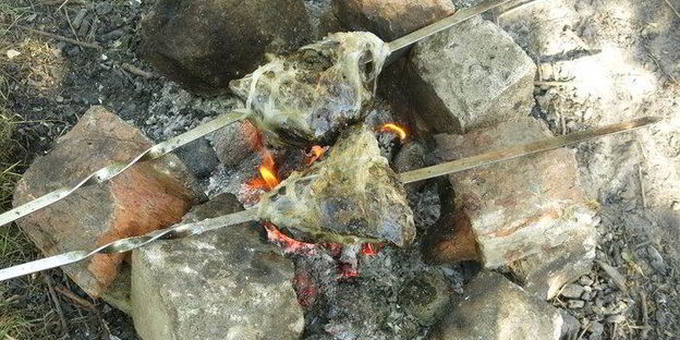 шашлык из сердца