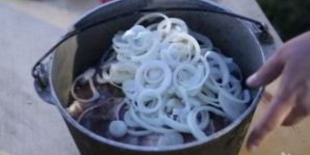 шашлык из свинины с уксусом