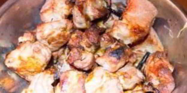 шашлык из свинины с уксусом