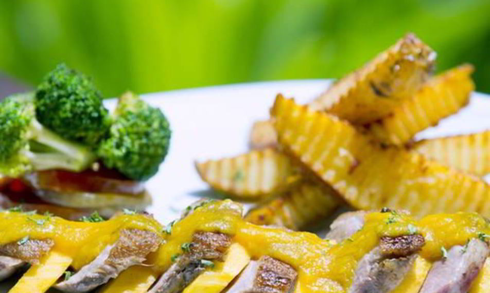 Рецепт шашлыка из утки с апельсинами