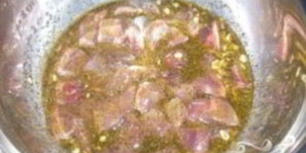 шашлык из утки