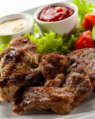 Шашлык из вырезки свинины