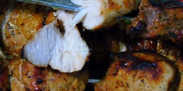 шашлык на пиве