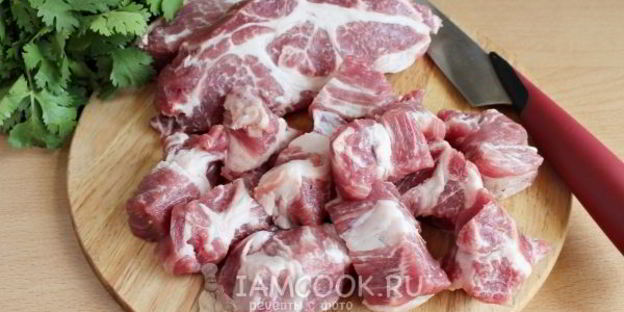 шашлык по-кавказски из свинины