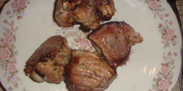 шашлык с итальянскими нотками